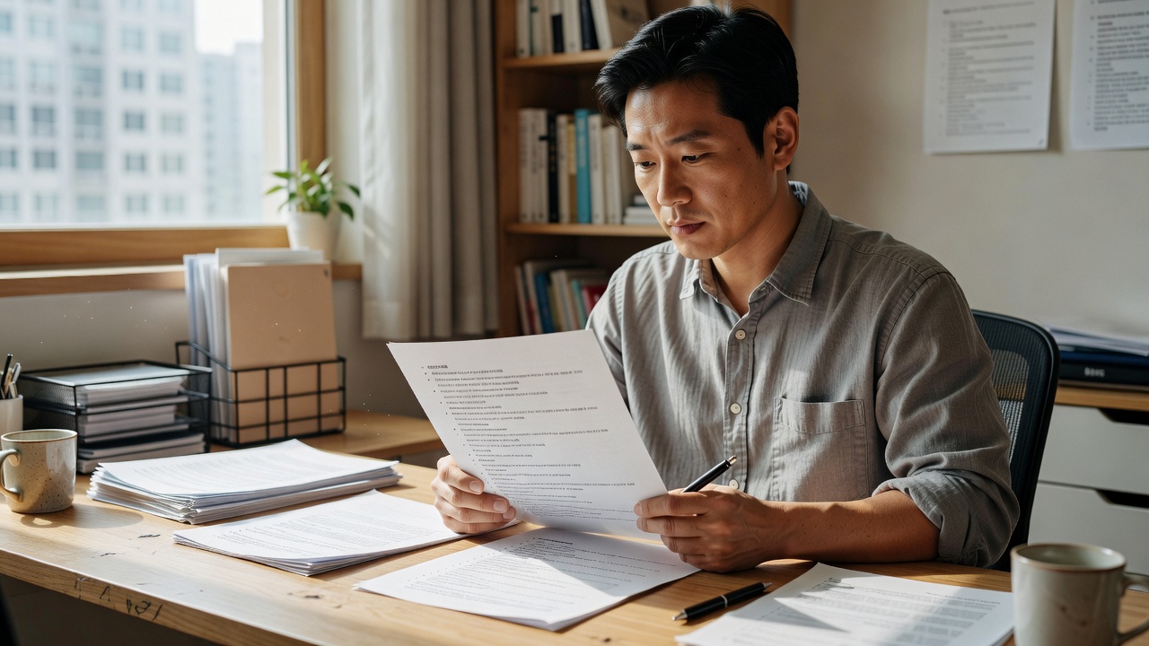 장애인 보장구 세액공제 목차를 정리하는 모습